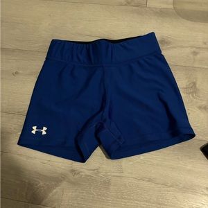 UNDER ARMOR spandex medium blue